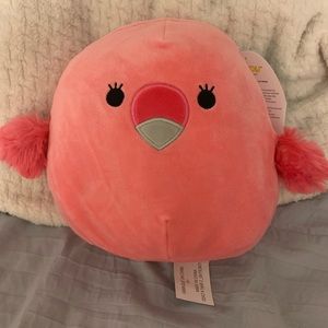 Cookie the flamingo squishmallow